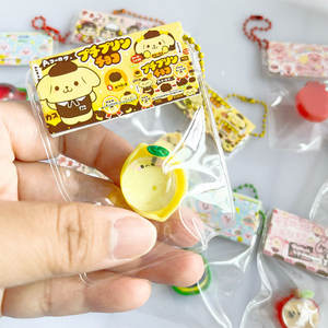 Juguetes Blandos Kawaii de 2cm con Forma de Frutas, Mini Dumplings de Frutas de Dibujos Animados, Bandeja de Frutas, Juguete Antiestrés, Regalo para Niños y Adultos, Venta al por Mayor - Product Image 2