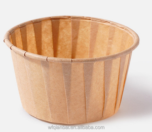 Fabricante OEM: Moldes para pasteles con borde enrollado antiadherentes aptos para uso alimentario, vasos <span class=keywords><strong>de</strong></span> papel antigrasa para muffins, revestimientos para hornear con borde rizado, compra a granel - Product Image 1