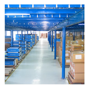 Plateforme en acier à grande portée avec support de colonne, système de plateforme industrielle en acier robuste - Product Image 5