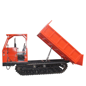 Trasportatore agricolo cingolato 3/5t dell'autocarro con cassone ribaltabile cingolato idraulico di prezzi economici della cina da vendere - Product Image 3
