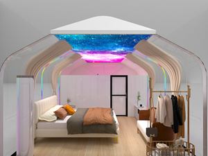 Casa <span class=keywords><strong>Burbuja</strong></span> Portátil para Uso Nocturno, Restaurante, Campamento al Aire Libre, Invierno, <span class=keywords><strong>Precio</strong></span> de Oferta - Product Image 2