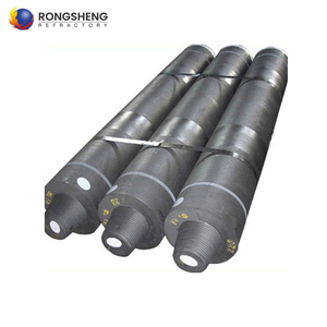 Nhà sản xuất điện cực than chì RONGSHENG, điện cực than chì UHP HP RP cho lò hồ quang điện cực, đường kính nhỏ <span class=keywords><strong>150mm</strong></span> 200mm - Product Image 1