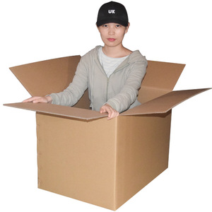 Caja de cartón extra resistente Hongyeda de 60x40x40 cm, resistente a la presión, para embalaje logístico y mudanzas rápidas. - Product Image 2