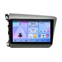 Autoradio multimédia Android 9 pouces pour Honda CRV 2012-2016, navigation GPS, stéréo, prise en charge du CarPlay sans fil, caméra de recul