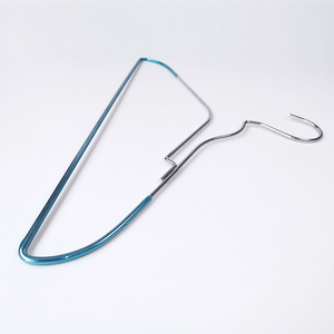 Revêtement en PVC antidérapant et antirouille <span class=keywords><strong>cintre</strong></span> supérieur en métal chromé pour magasin de vêtements et stockage - Product Image 4
