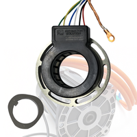 Capteur de position moteur à haute résistance aux interférences électromagnétiques 0.02 °   Pour PMSM OD 74mm Ouverture du rotor 24mm Étanche à l'huile et à la poussière