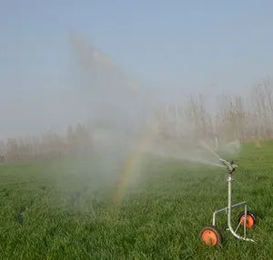 Pistola de pulverização Long Rage para irrigação agrícola, pistola de água para irrigação agrícola, à prova de poeira de 1,5"