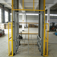 Kit de marchandises d'escalier de moteur d'ascenseur de cargaison hydraulique extérieur de 1.5 tonnes pour transporter des marchandises pour l'extérieur