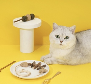Luxury Pet Toys Various Cute Styles Interactive Chew Stick Toy for <strong>Cats</strong> Teething Stick With <strong>Catnip</strong> Cute <strong>Funny</strong> Interactive Toy - Product Image 1