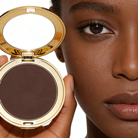 Fond de Teint Vegan Personnalisé avec Logo, Longue Tenue, Éclaircissant, Contrôle du Sébum, Poudre Compacte Correctrice, Étanche et Fini Mat