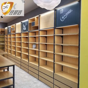 Espositore per supermercato in legno espositore al dettaglio vendita calda per minimarket scaffalature cartoleria scaffale espositore - Product Image 6