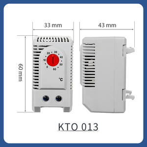 KTS013/KTO013 Thermostat miniature normalement ouvert/fermé pour armoire de distribution industrielle, régulateur de température automatique E460 - Product Image 6