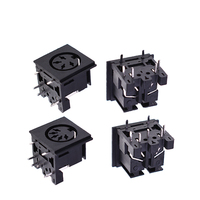 DIN-D503/DIN-D403 PS2 Socket Circulaire Din Jack Connecteur 4/5 Broches Contact Cores MDC-Series Femelle Mini Din Socket Jack