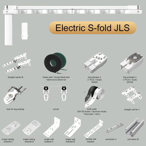 Fabricant de produits pour la maison intelligente, moteur de rideau motorisé en alliage d'aluminium et rail de rideau électrique pour plafond - Product Image 4