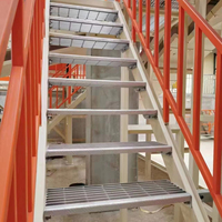 Peldaño de Escalera de Rejilla de Aluminio Personalizable