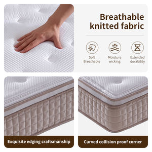 Colchón Moderno para Hospital con Muelles Ensacados Individuales Silenciosos, Tamaño Personalizado, Enrollable, Duradero, Transpirable, Ecológico y Ortopédico - Product Image 2