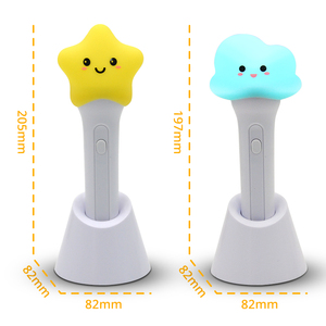 Torch trẻ em xách tay có thể sạc lại Silicone LED nightlight USB đèn pin với đồ chơi động vật cho trẻ em và em bé - Product Image 6