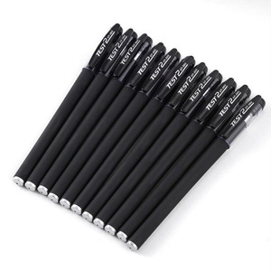 Nouveauté stylo neutre en carbone mat de haute qualité 0.5mm stylo Signature d'affaires bureau étudiant examen stylo à bille