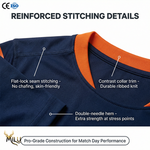 Maillots de football personnalisés en gros, respirants et à séchage rapide, ensembles d'uniformes de football pour hommes, kits d'entraînement d'équipe, shorts unisexes, fabrication directe OEM - Product Image 5