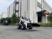 Spedizione Gratuita Mini Caricatore a Ruote Compatto con Motore Importato CE EPA Attrezzatura per Costruzioni e Agricoltura