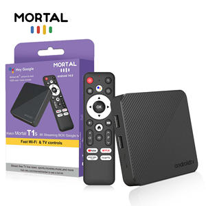 Nouvelle mise à niveau Mortal T1S Android 14.0 4K Boîtier <span class=keywords><strong>TV</strong></span> Android pas cher H313 HDR10+ Lecteur multimédia USB Double WIFI Multilingue Google <span class=keywords><strong>TV</strong></span> Stick - Product Image 1