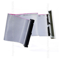 Cable de extensión de datos para disco duro, accesorio IDE de 30cm, 40 Pines, macho a hembra, plano, para PATA HDD de 3,5 pulgadas
