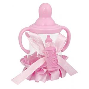 FAVOR Biberon rose Cadeau pour les nouveaux parents - Product Image 1