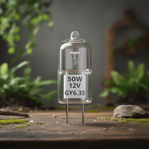 Lampadina Alogena 50W 12V GY6.35 Base a 2 Pin - Product Image 3