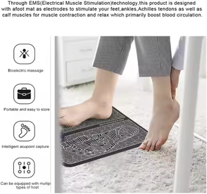 Masseur de pieds électrique pliable professionnel EMS le plus vendu – Conception vibrante pratique et confortable pour une santé intelligente directe - Product Image 4