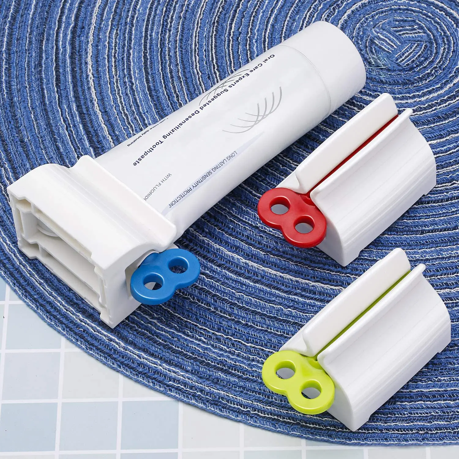 Exprimidor de pasta de dientes, enrollador de tubo económico, ahorra pasta de dientes, cremas, pintura y más pone fin a la basura