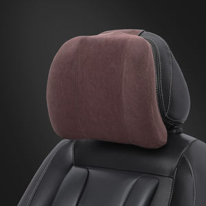 Oreiller de cou de voiture direct d'usine sangles réglables douces oreiller d'appui-tête respirant universel pour voiture SUV - Product Image 1