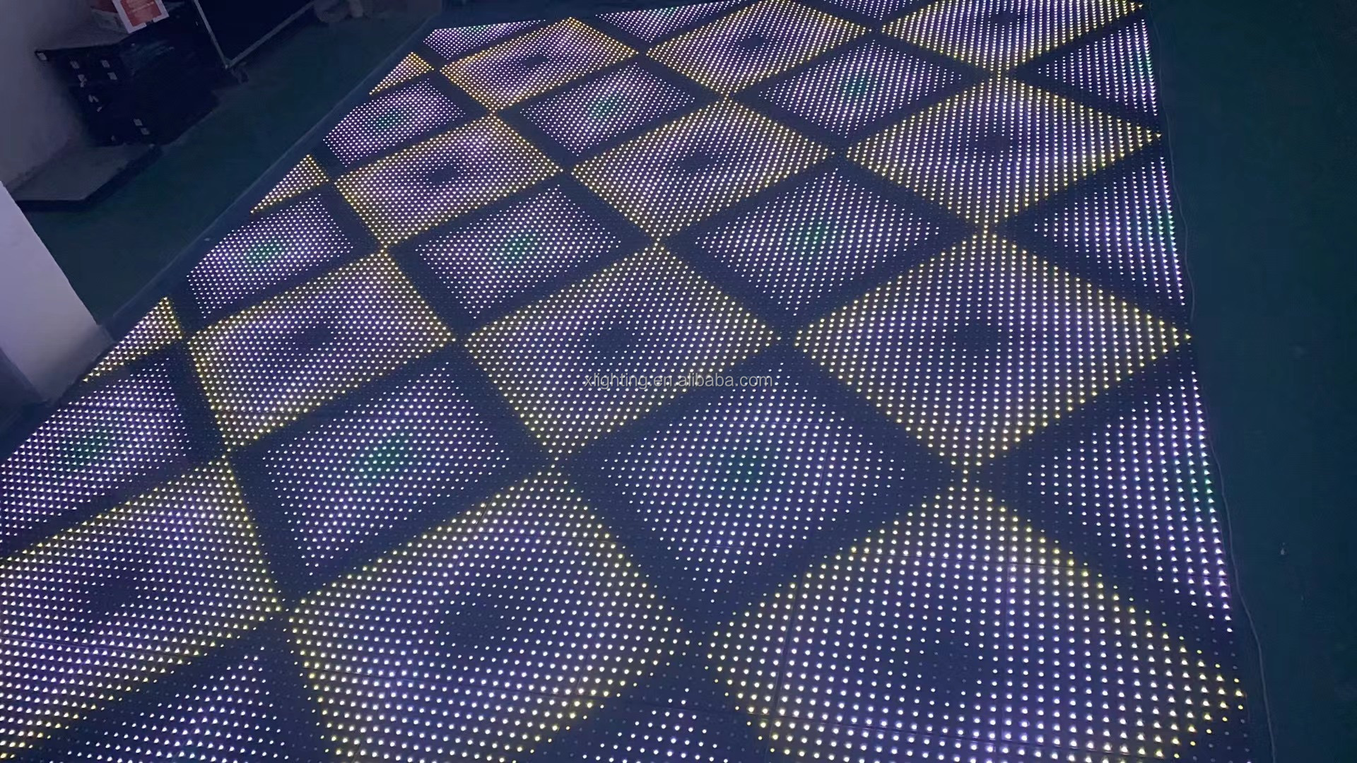 P25 225 Pixel RGB led dance floor for events rental