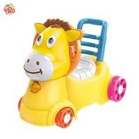 Vasino musicale multifunzionale pony baby wheel car plastic baby toilet seat pony vasino