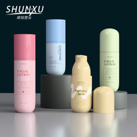 Emballage personnalisé unique pour soins de la peau en forme de capsule, flacon pompe en plastique PET pour spray fixateur 100, 120, 150 ml, brume fine hydratante pour le visage