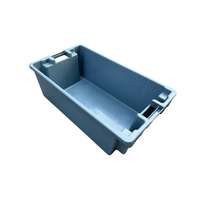 Caisses de stockage en plastique PP empilables robustes pour le transport efficace des légumes Fruits Viande Fruits de mer