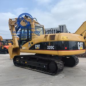 Buona condizione usato escavatore gatto giapponese 320 312 315 313 318 310 originale usato escavatore gatto 320 in magazzino - Product Image 2