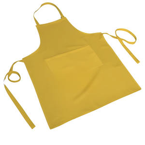 Babero de Algodón 100% Color Ocre Sólido CHOU - Product Image 1