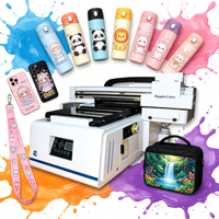 Imprimante UV industrielle 4060 A2 à plat avec têtes Epson I3200, effet vernis 3D pour petites entreprises professionnelles, stock US