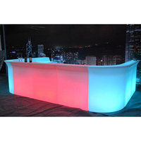 Comptoir de Bar LED Lumineux de Luxe pour Restaurants, Événements, Jardins, Maisons, Extérieurs, Salons, Bureaux, Banquets, Gymnases et Parcs