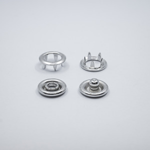 Fermeture à pression à languette ouverte au toucher doux pour une fermeture sans couture et délicate sur les vêtements en tricot pour bébé et les tissus extensibles délicats - Product Image 3