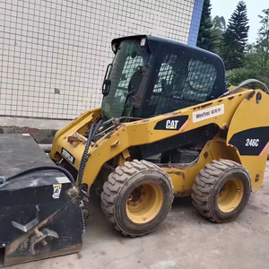 Minicargadora Caterpillar 246B usada, carga nominal de 20 toneladas, Motor de bomba hidráulica MOOG listo para trabajar - Product Image 1