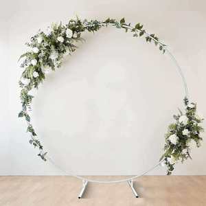<span class=keywords><strong>Arco</strong></span> Circolare in Metallo per Matrimoni, Supporto per Palloncini, Decorazione per Sfondo Feste, Facile da Montare - Product Image 5