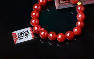 Tùy Chỉnh Màu Đỏ Nhãn Cho Đồ Trang Sức Vàng Giá Thẻ Treo Dán Kraft Giấy Tự Dính Nhãn Dán Vòng Cổ Nhãn Dán - Product Image 4