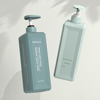 Échantillon Gratuit, Flacon Pompe en Plastique HDPE pour Lotion 680 ml, Bouteilles Vides de Shampoing et Après-Shampoing 500 ml, Bouteille Cosmétique de Gel Douche Corporel