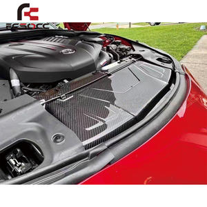 Copertura Radiatore in Fibra di Carbonio <span class=keywords><strong>per</strong></span> Toyota Supra MK5 A90 Accessorio di Alta Qualità <span class=keywords><strong>per</strong></span> Vano Motore - Product Image 6