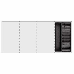 Usag 519/235AELV Plastic Tool Enclosure 104x188x45 Mm Single <b>Drawer</b> Storage Module For <b>Organizing</b> Tools - Product Image 1