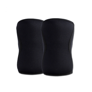 Rodillera de compresión elástica personalizada con logo 2026 para Crossfit, soporte de neopreno de 7mm para levantamiento de pesas y powerlifting - Product Image 4