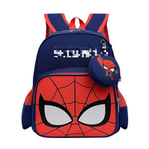 Sac d'école <span class=keywords><strong>Spider</strong></span>-<span class=keywords><strong>Man</strong></span> 3D en nylon de haute qualité super cool, grand sac d'école pour enfants de 3 à 6 ans - Product Image 2