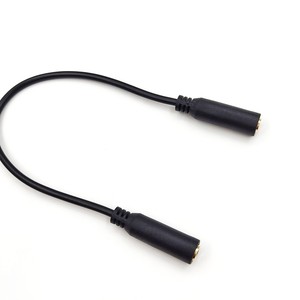 Câble audio femelle à 4 pôles, longueur 25cm, court 3.5mm, câble d'extension aux, pour téléphone, supporte le microphone - Product Image 5