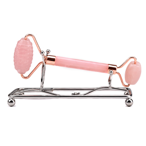 Ancient concubine beauty <span class=keywords><strong>secret</strong></span> home use facial massage DIY promotion spiked jade roller with silk box - Product Image 6